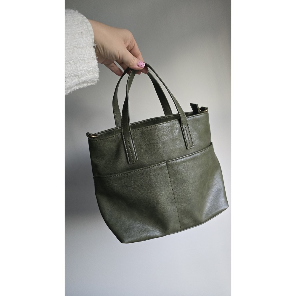 Sonoma Goods For Life Hand Bag With Front Pockets And Zipper